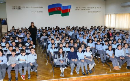 AQTA “Sağlam məktəbli” layihəsini davam etdirir